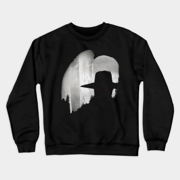 hatman - have you seen him? Crewneck Sweatshirt by INLE Designs